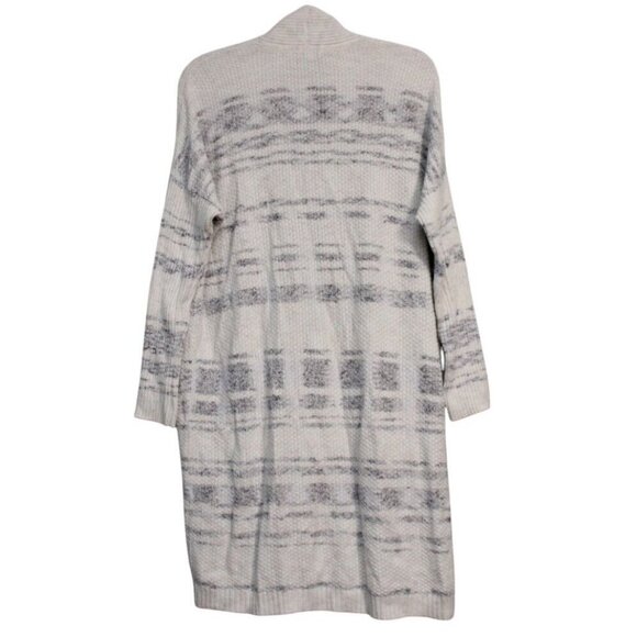 J Jill Purejill Long Cardigan Sweater Small Knit Open Cotton Coastal Lagenlook - Picture 9 of 13